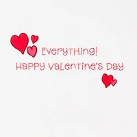 Peanuts® Love Everything About You Valentine's Day Card for only USD 2.99 | Hallmark