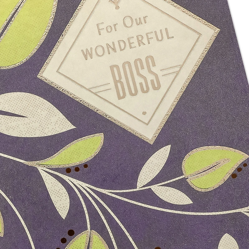 You Encourage, Praise and Motivate Boss's Day Card From All for only USD 4.99 | Hallmark