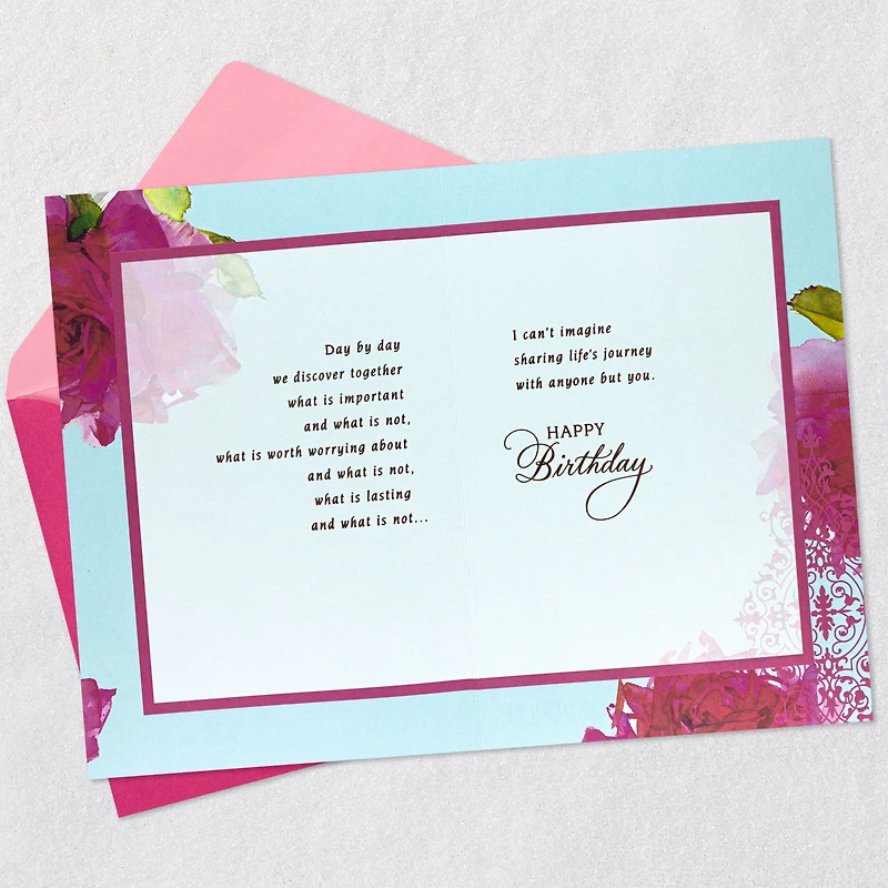 Sharing Life's Journey Birthday Card for Wife for only USD 6.59 | Hallmark