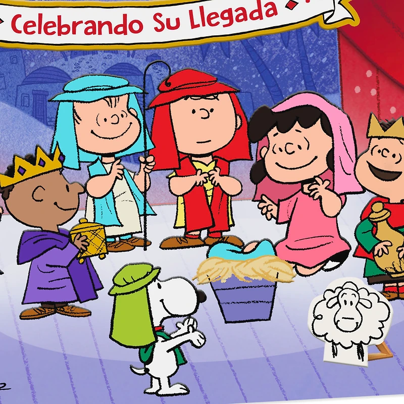 Peanuts® Nativity Scene Spanish-Language Three Kings Day Card for only USD 2.99 | Hallmark