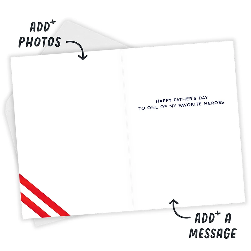 Marvel Avengers Captain America Custom Father's Day Card for only USD 4.99 | Hallmark