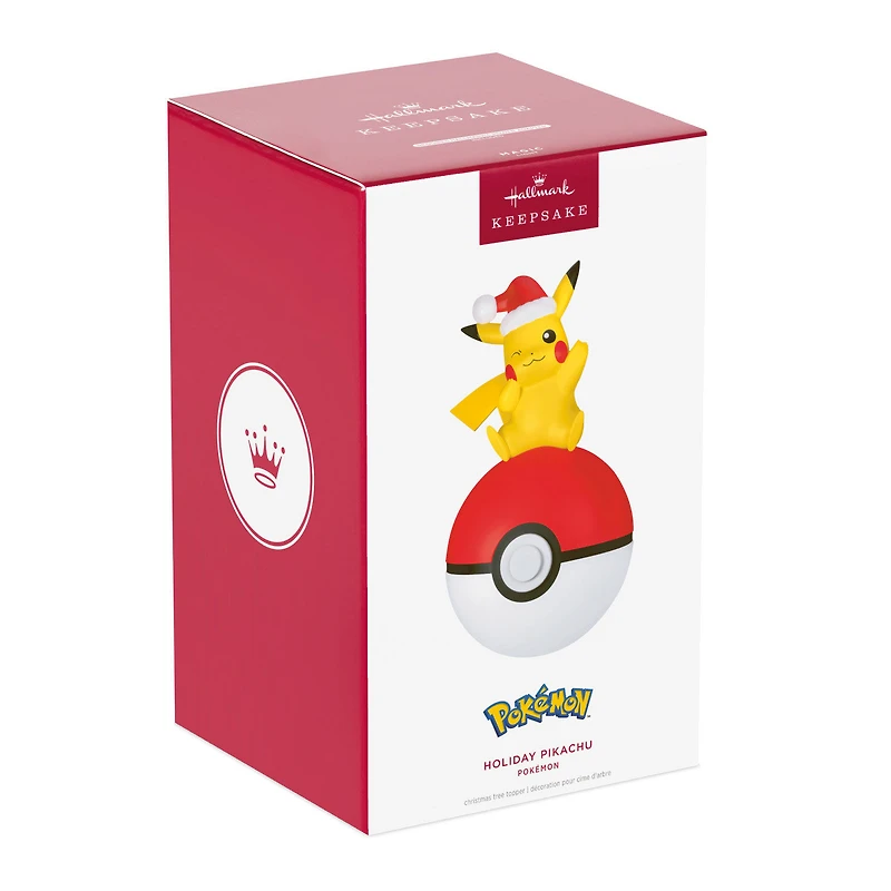 Pokémon Holiday Pikachu Tree Topper With Light, 13.5" for only USD 89.99 | Hallmark