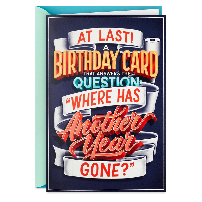 Any Other Questions Funny Pop-Up Birthday Card With Sound for only USD 8.99 | Hallmark