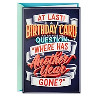 Any Other Questions Funny Pop-Up Birthday Card With Sound for only USD 8.99 | Hallmark