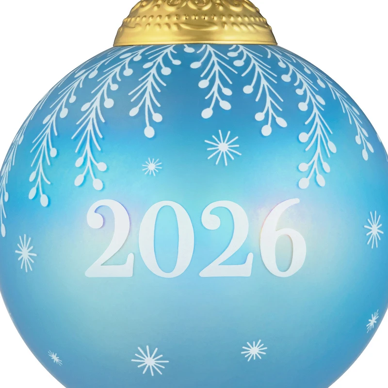 Christmas Commemorative 2026 Ball Glass Ornament for only USD 28.99 | Hallmark