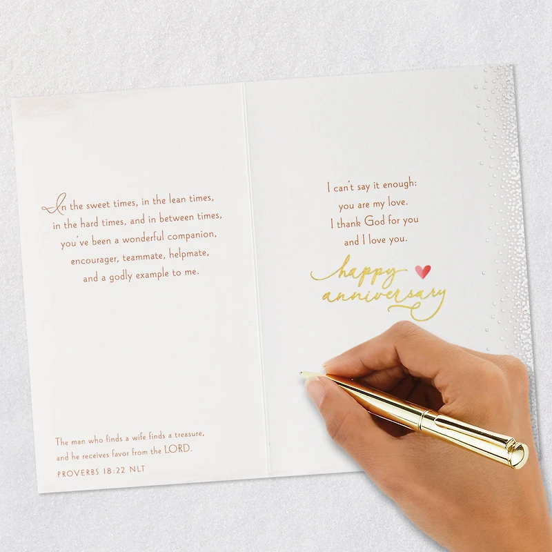 My Wife, the Love of My Life Religious Anniversary Card from Husband for only USD 4.99 | Hallmark