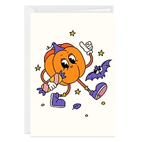 Retro Groovy Pumpkin Custom Halloween Card for only USD 4.99 | Hallmark