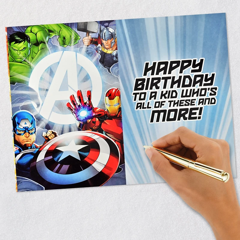 Marvel Avengers You're Like a Super Hero Birthday Card for Kids for only USD 4.99 | Hallmark
