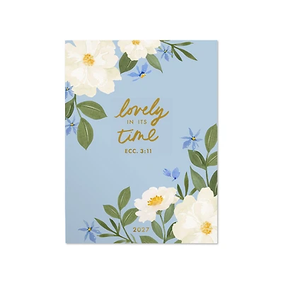 Flowers on Pale Blue 2027 Inspirational Planner, 16-Month for only USD 13.99 | Hallmark