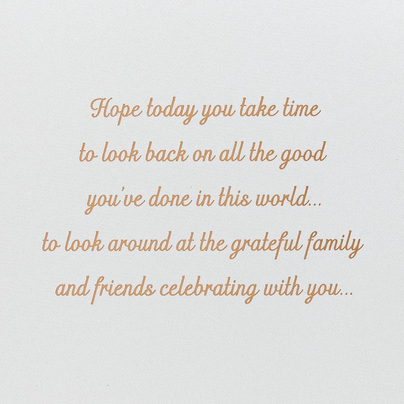 The Good You've Done in This World Birthday Card for only USD 6.59 | Hallmark