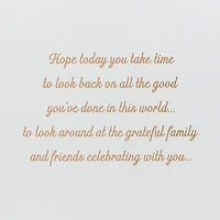 The Good You've Done in This World Birthday Card for only USD 6.59 | Hallmark