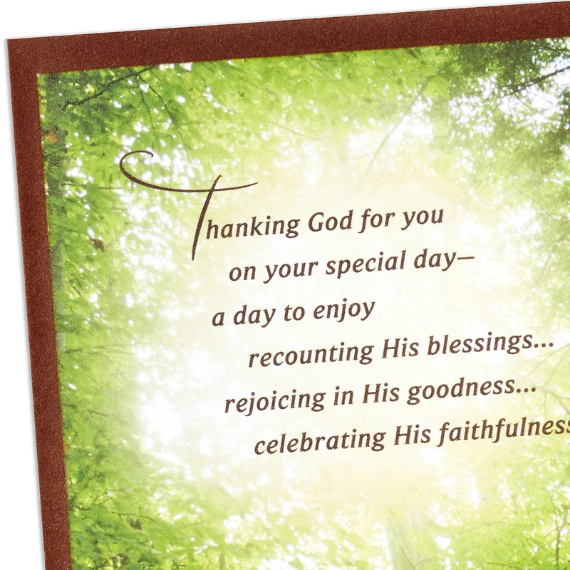 Thanking God for You Religious Birthday Card for only USD 4.99 | Hallmark
