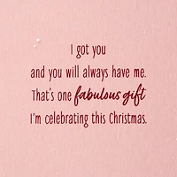 Your Friendship Is a Fabulous Gift Christmas Card for Her for only USD 4.59 | Hallmark