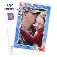 Red, White and Blue Patriotic Custom Card for only USD 4.99 | Hallmark