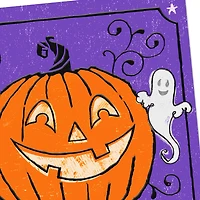 Trick or Treat Jack-o'-Lantern and Ghosts Halloween Card for only USD 0.99 | Hallmark