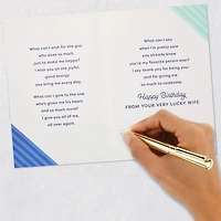Thanks for Being You Birthday Card for Husband From Wife for only USD 7.59 | Hallmark