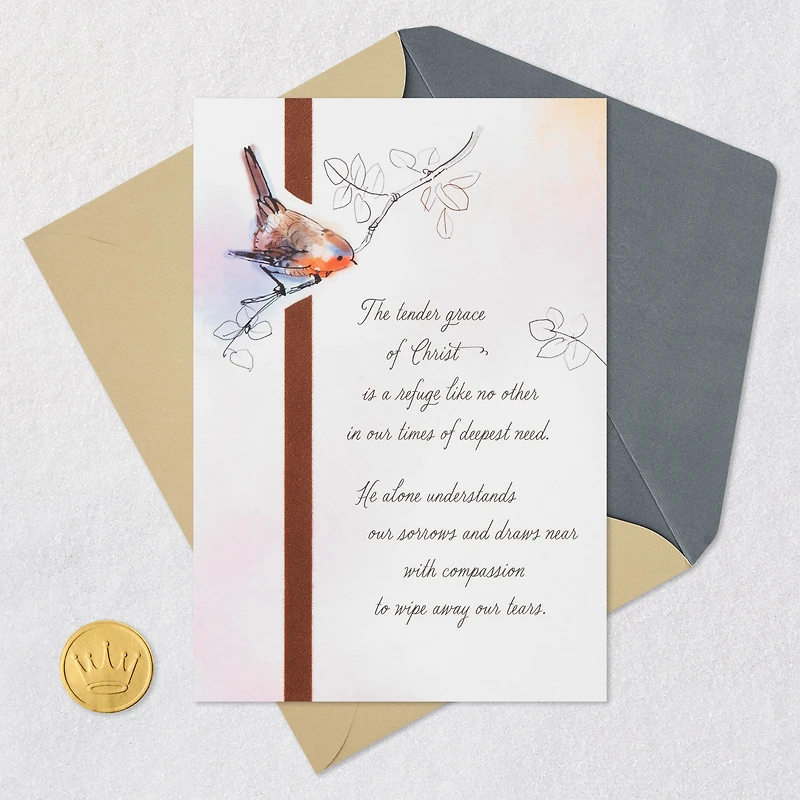 The Tender Grace of Christ Religious Sympathy Card for only USD 4.99 | Hallmark