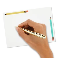 School Fun Flat Note Cards in Caddy, Box of 40 for only USD 10.99 | Hallmark