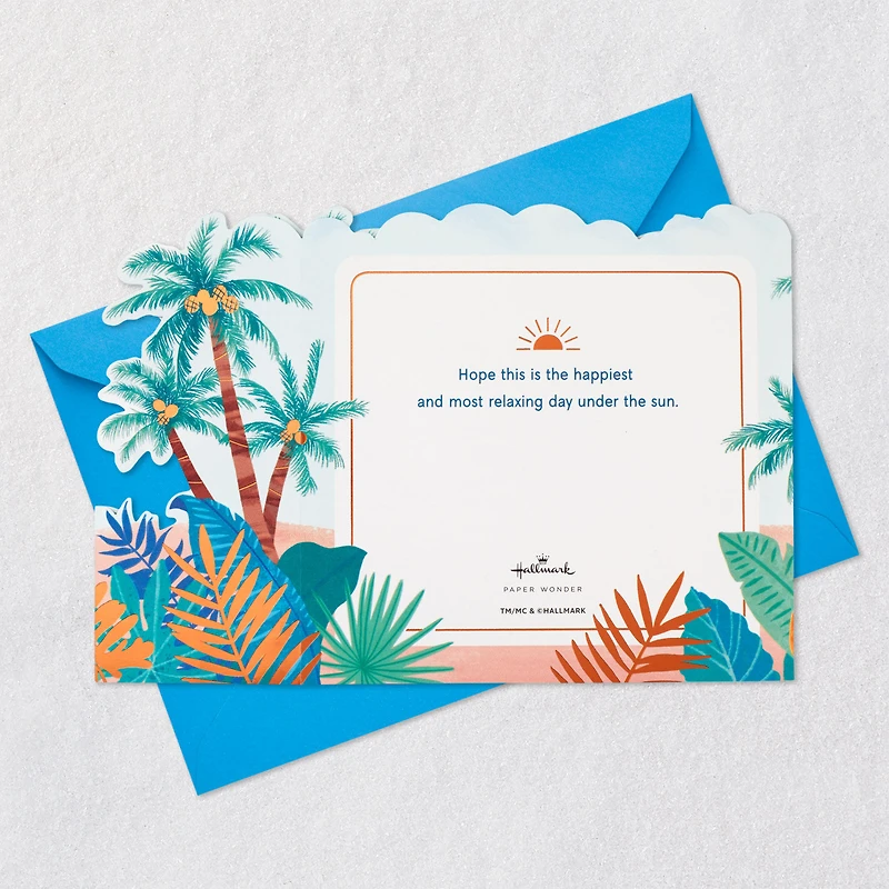 Have a Relaxing Day Beach Scene 3D Pop-Up Card for only USD 6.99 | Hallmark