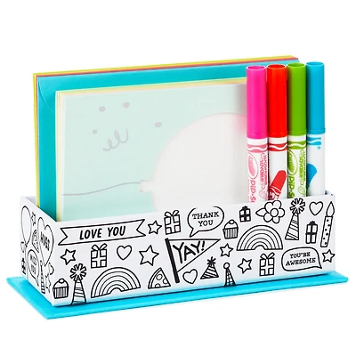 Crayola® Kids Card Kit With Markers in Caddy, Pack of 8 for only USD 14.99 | Hallmark