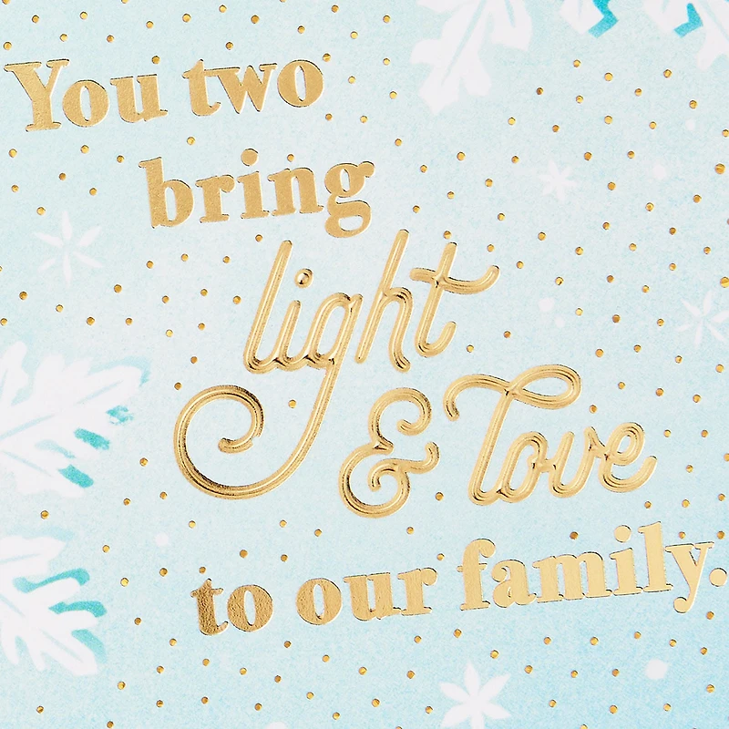 You Bring Light and Love to Our Family Christmas Card for Both for only USD 4.59 | Hallmark