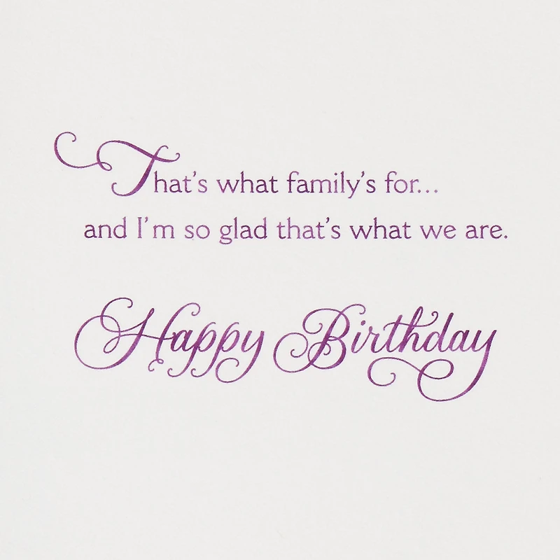 So Glad We're Family Birthday Card for Sister for only USD 7.59 | Hallmark
