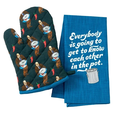 The Office Kevin's Chili Oven Mitt and Tea Towel, Set of 2 for only USD 19.99 | Hallmark