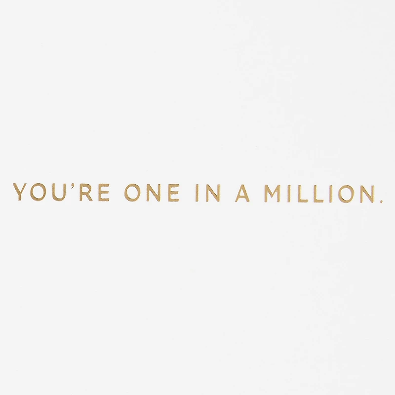 You're One in a Million Thank You Card for only USD 7.59 | Hallmark