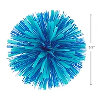 Royal Blue and Aqua Pom-Pom Gift Bow, 5.5" for only USD 3.99 | Hallmark