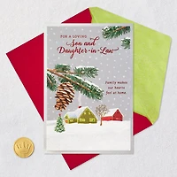Wishing You Happiness and Sweet Memories Christmas Card for Son and Daughter-in-Law for only USD 5.99 | Hallmark