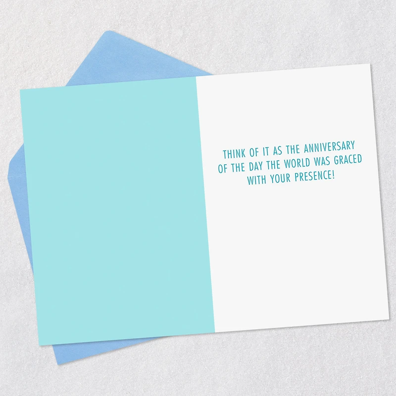 Gracing the World With Your Presence Funny Birthday Card for only USD 4.49 | Hallmark
