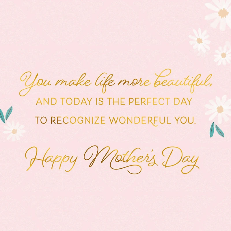 You Make Life More Beautiful Mother's Day Card for Daughter for only USD 5.99 | Hallmark