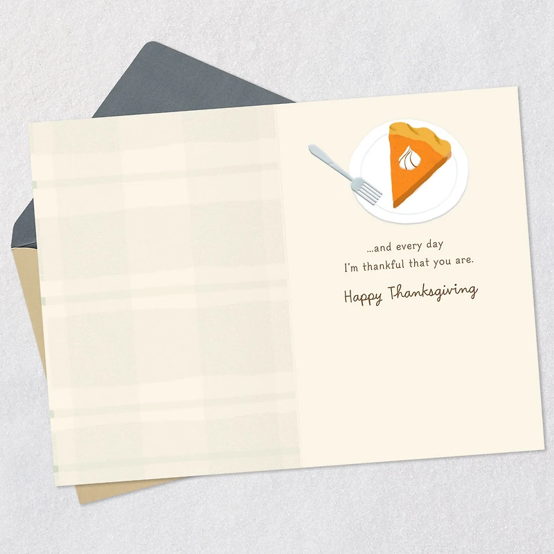 Life Is Sweeter Because of You Thanksgiving Card for only USD 3.99 | Hallmark