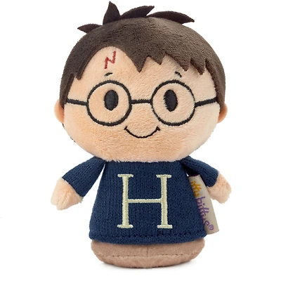 itty bittys® Harry Potter™ Harry in Blue H Sweater Plush for only USD 10.99 | Hallmark