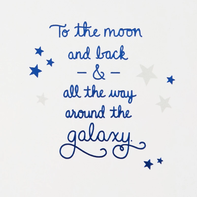 Love You Moon and Stars Love Card for only USD 5.99 | Hallmark