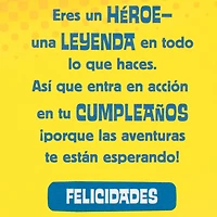 DC Comics™ Batman™ Spanish-Language 8th Birthday Card With Stickers for only USD 4.99 | Hallmark