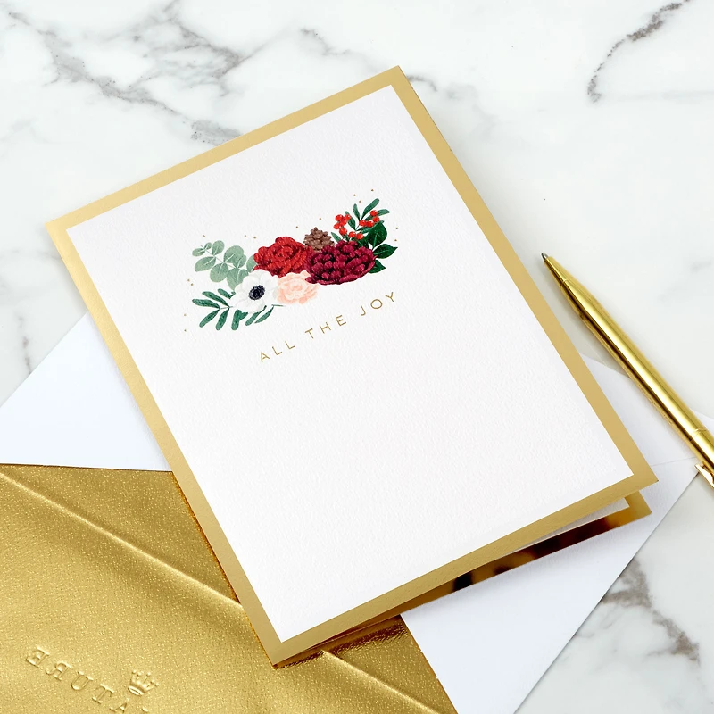 All the Joy Flower Bouquet 3D Pop-Up Holiday Card for only USD 12.99 | Hallmark