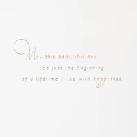 A Lifetime of Happiness Wedding Card for only USD 8.59 | Hallmark