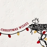 Peanuts® Snoopy and Woodstock Warm Wishes Christmas Card for only USD 5.99 | Hallmark