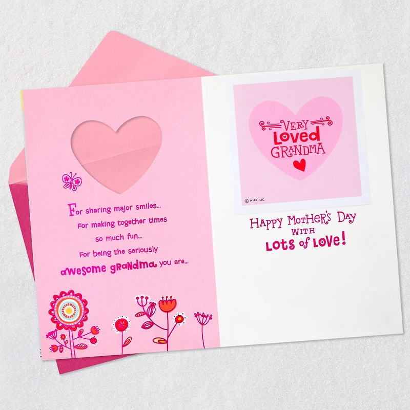 Very Loved Grandma Mother's Day Card With Sticker for only USD 5.99 | Hallmark