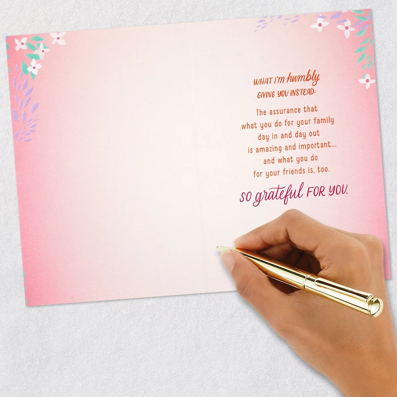 So Grateful for You Mother's Day Card for Friend for only USD 5.59 | Hallmark