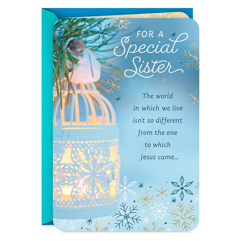 Thank You for the Love You Share Religious Christmas Card for Sister for only USD 3.99 | Hallmark