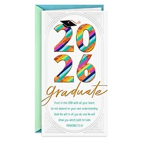 Trust in the Lord Religious Money Holder 2026 Graduation Card for only USD 2.99 | Hallmark