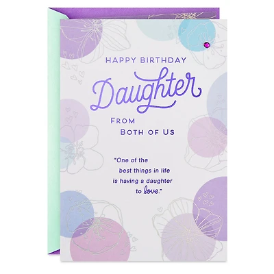 More Than Words Birthday Card for Daughter From Both for only USD 5.99 | Hallmark