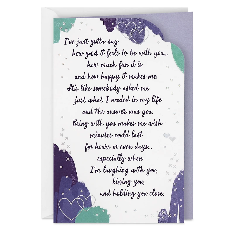 How Good It Feels to Be With You Romantic Love Card for only USD 4.29 | Hallmark