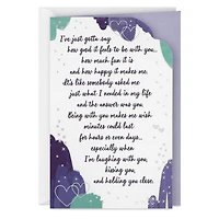 How Good It Feels to Be With You Romantic Love Card for only USD 4.29 | Hallmark