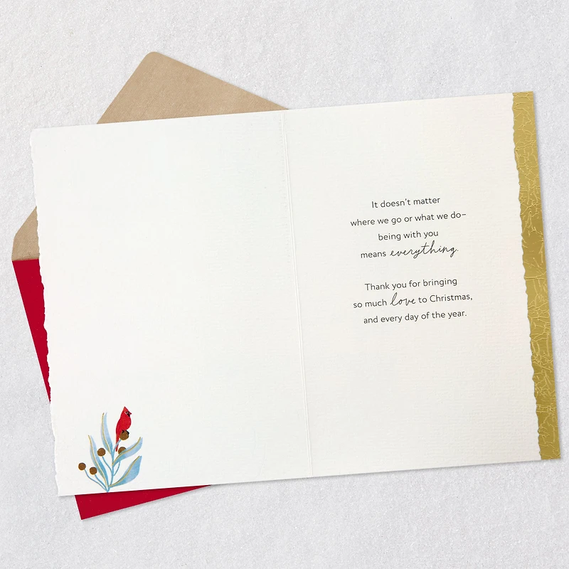 I Love Spending the Season With You Romantic Christmas Card for only USD 5.59 | Hallmark