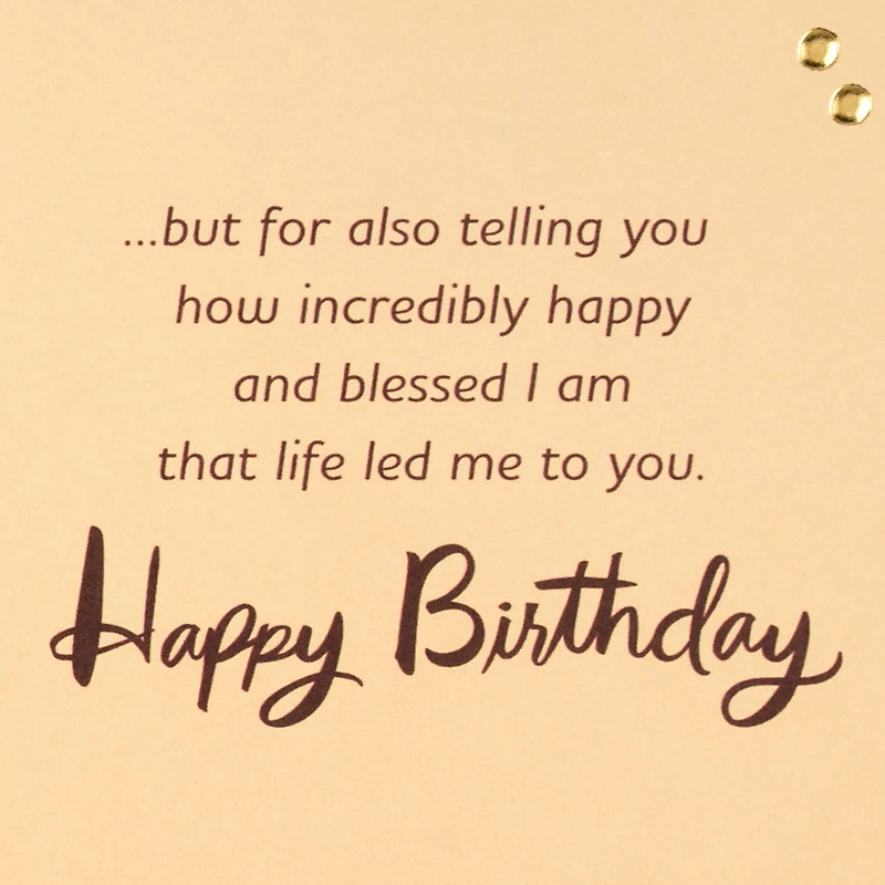My Love, You Bless My Life Birthday Card for only USD 4.99 | Hallmark