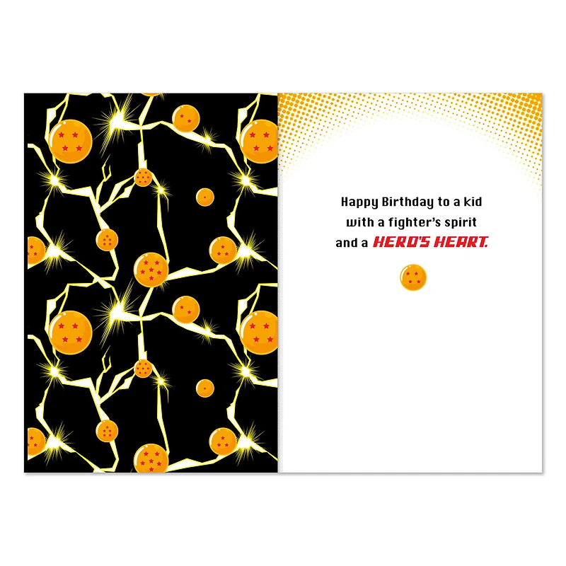 Dragon Ball Z Fighting Spirit Birthday Card for only USD 4.99 | Hallmark
