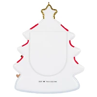 Baby's First Christmas Red and White Tree 2025 Photo Frame Ornament for only USD 22.99 | Hallmark